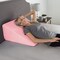 Hastings Home Extra High Wedge Pillow Memory Foam with Bamboo Fiber Cover, for Snoring, Better Sleep (Pink) 910781ZGX - alternate 1